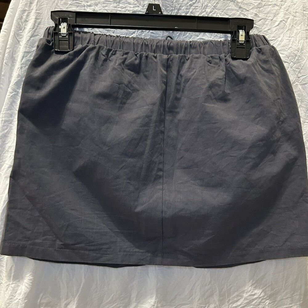 PacSun, Women’s, Bungee Cord Pockets, Miniskirt, Steel Gray, Size: S - Picture 2 of 6